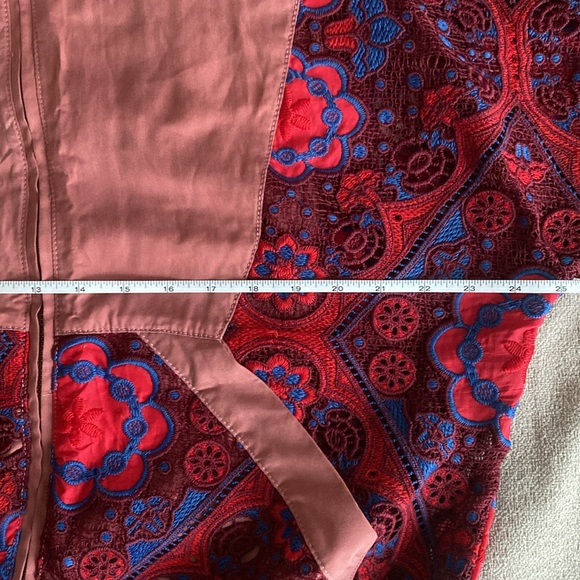 FREE PEOPLE MAGPIE OVERSIZE LACEY JACKET IN ROSE SIZE SMALL - Picture 12 of 14